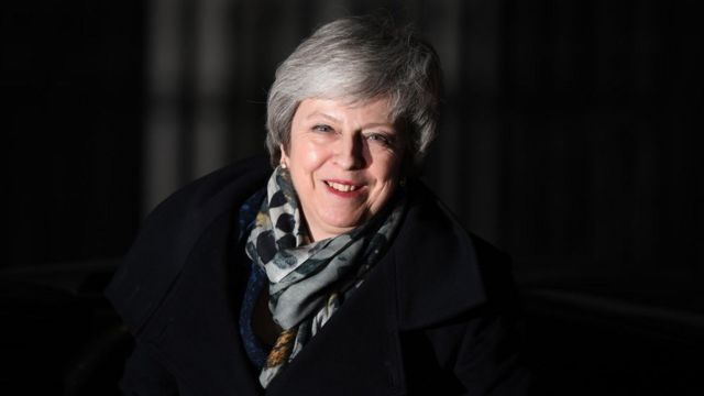 Theresa May.
