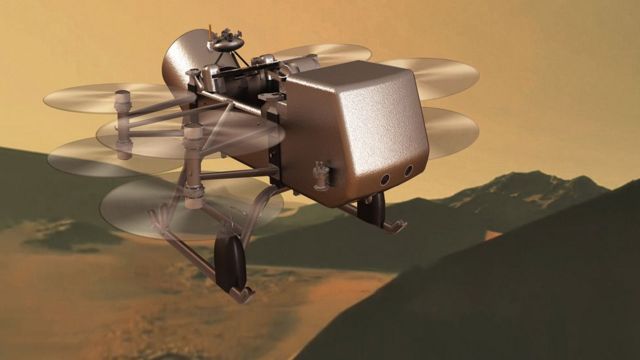 O Dragonfly conseguirá criar seus próprios mapas de Titã enquanto voa sobre a superfície do satélite