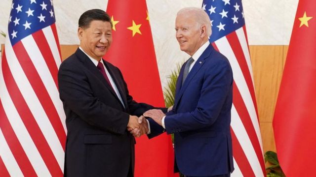 US President Joe Biden and Chinese President Xi Jinping