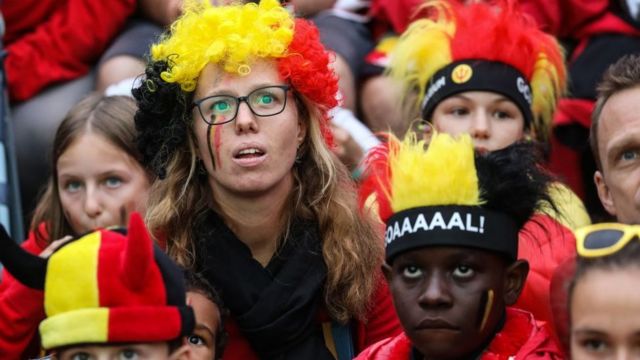 Les Diables rouges de la Belgique n'iront pas en finale de la Coupe du monde. Leur défaite (1-0 ) face à la France semble difficile à avaler par les fans qui suivaient le match en direct à Bruxelles.