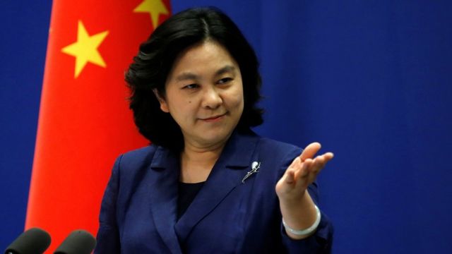 चीन के विदेश मंत्रालय की प्रवक्ता हुआ चुनयिंग