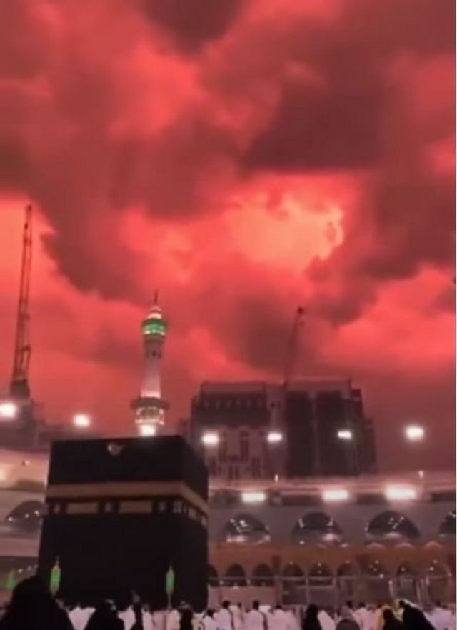 Tempête de sable de La Mecque