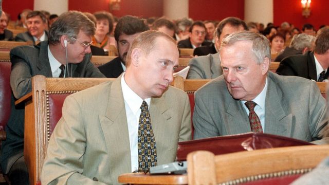 Путин Собчак Чубайс Фото