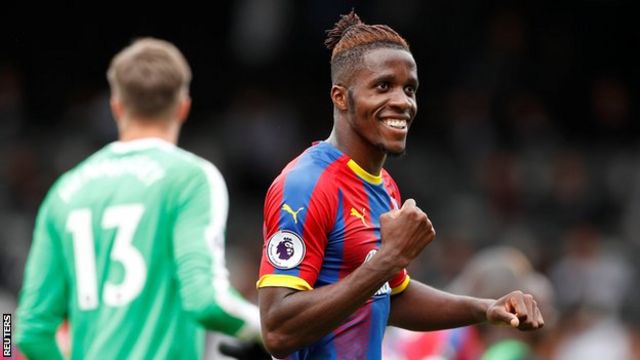 Crystal Palace: Wilfried Zaha thanks fans ahead of 'new chapter' - BBC Sport