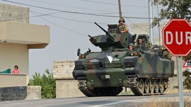 Suriyada kürd qüvvələri