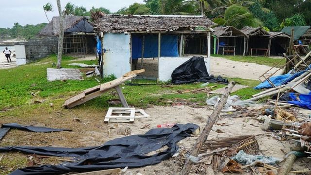 ویرانی‌های طوفان هارولد در وانوآتو