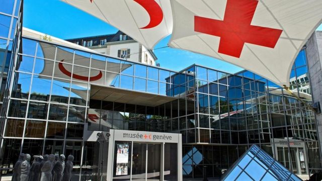 La sede de la Cruz Roja en Ginebra