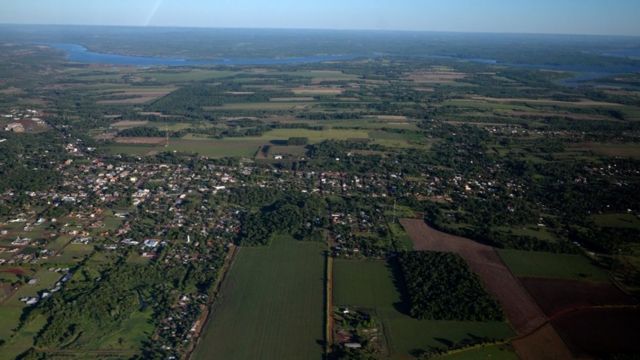 Vista aérea das Colônias Unidas