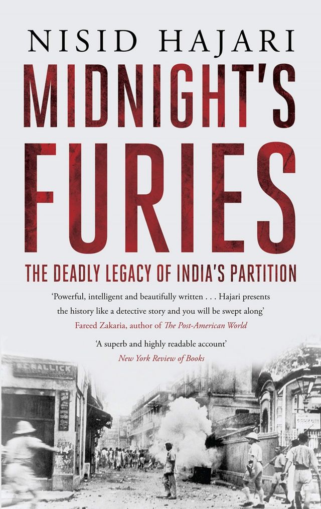 पत्रकार निसीद हजारी की किताब 'मिडनाइट्स फ़्यूरीज़, द डेडली लेगेसी ऑफ़ इंडियाज़ पार्टिशन'