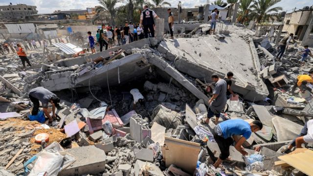 حملات اسرائیل به جنوب غزه