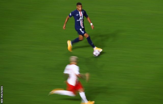 Mshambuliaji wa PSG Kylian Mbappe