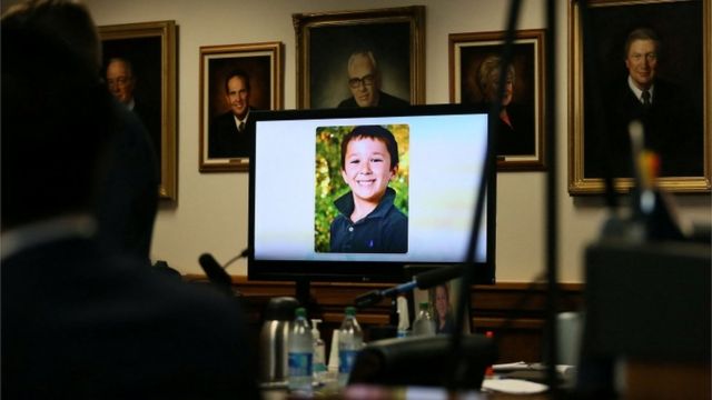 Jesse Lewis, de seis anos, foi morto em Sandy Hook