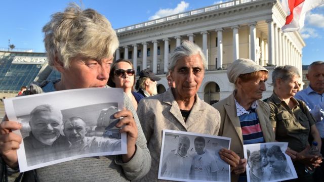 Акции памяти журналиста Павла Шеремета в Киеве