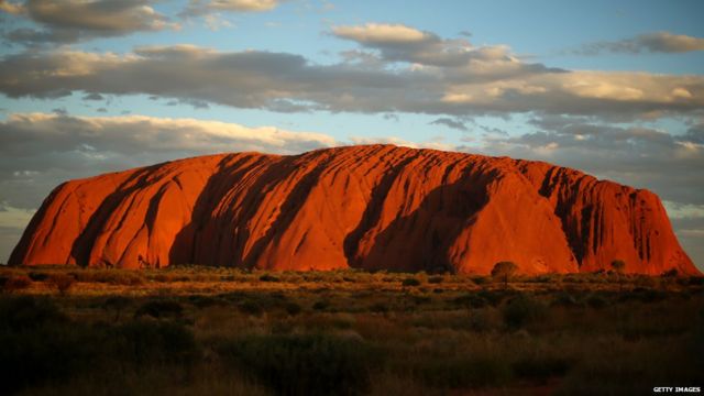 Landscape of Uluru/Ayers Rock 27 November 2013