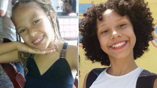 Vanessa Vitória dos Santos e Maria Eduarda, vítimas da violência no Rio de Janeiro
