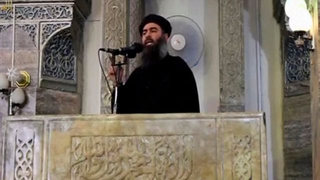 Bağdadi Temmuz 2014'te IŞİD tarafından ele geçirilen Musul'da