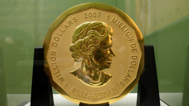 سکه طلای صد کیلویی