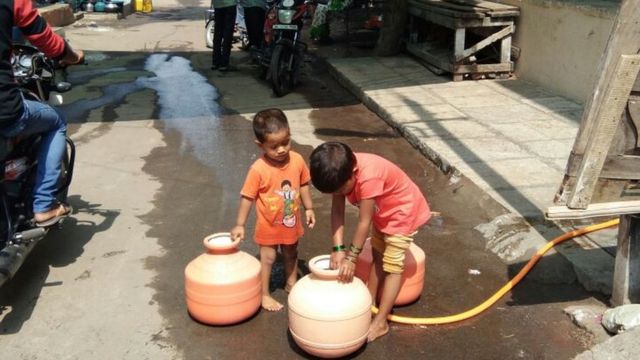 SOLAPUR, WATER SHORTAGE