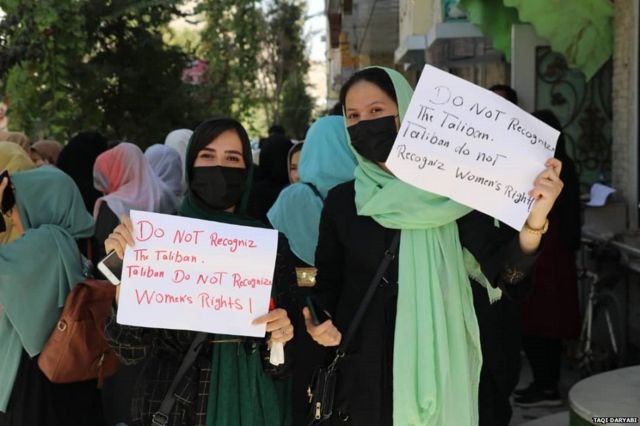 काबुल, महिलाओं के प्रदर्शन