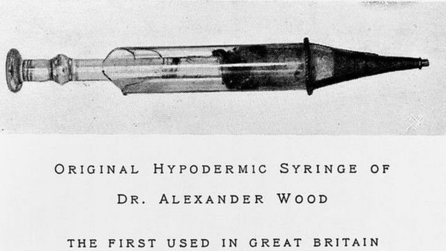 伍德发明的皮下注射器