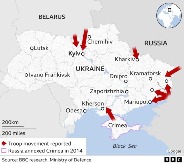 Why did Russia invade Ukraine?: Wetin Vladimir Putin want wit Volodymyr  Zelensky kontri - BBC News Pidgin