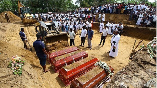 Sri Lanka Mass Funeral