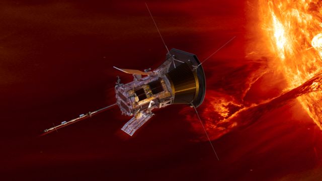 Artwork: Parker Solar Probe