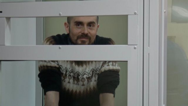 Даниэль Диас-Струков во время суда