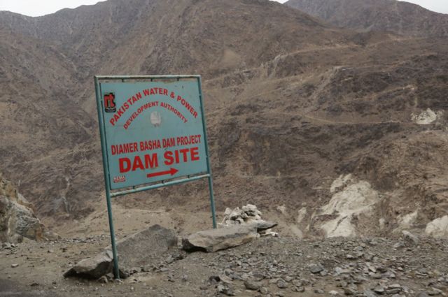 Site of Diamer-Bhasha dam