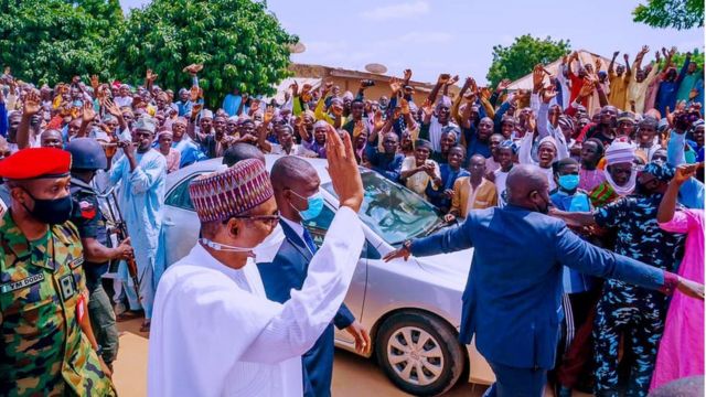 Yusuf Buhari And Zahra Bayero Wedding Fotos President Muhammadu Buhari