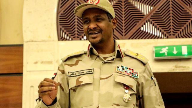 Lt-Gen Mohamed Hamdan Dagolo, known as "Hemeti"