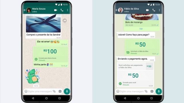Telas de WhatsApp