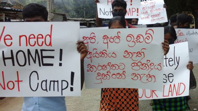 Protest in Omanthai