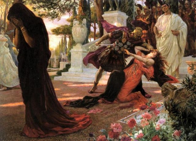 A Morte de Messalina, de Georges Rochegrosse, 1916
