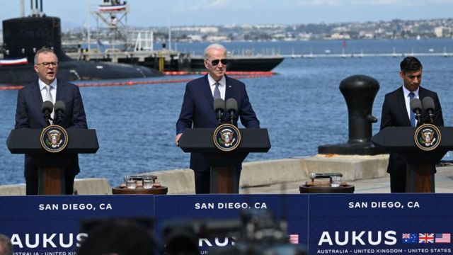 சீனாவுக்கு எதிராக ஆக்கஸ் ஒப்பந்தம்