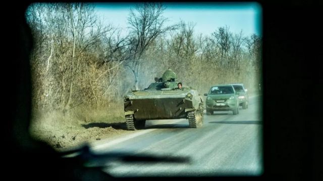 Xe tăng tại Donbas