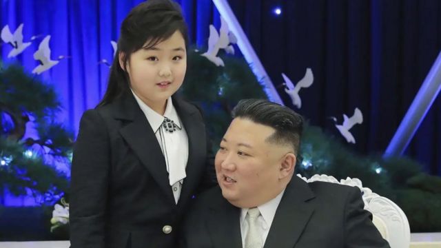 Kim Ju Ae na se Kim Jong Un muri Nzeri(9) 2023 i Pyongyang