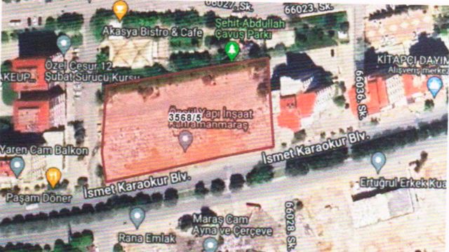 Palmiye sitesi uydu görüntüsü