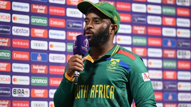दक्षिण अफ्रीका टीम के कप्तान टेंबा बवूमा