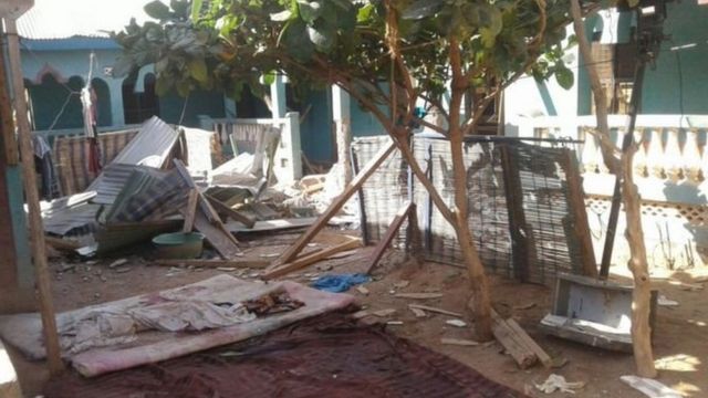 Gidan da Al-shabab ta kai hari