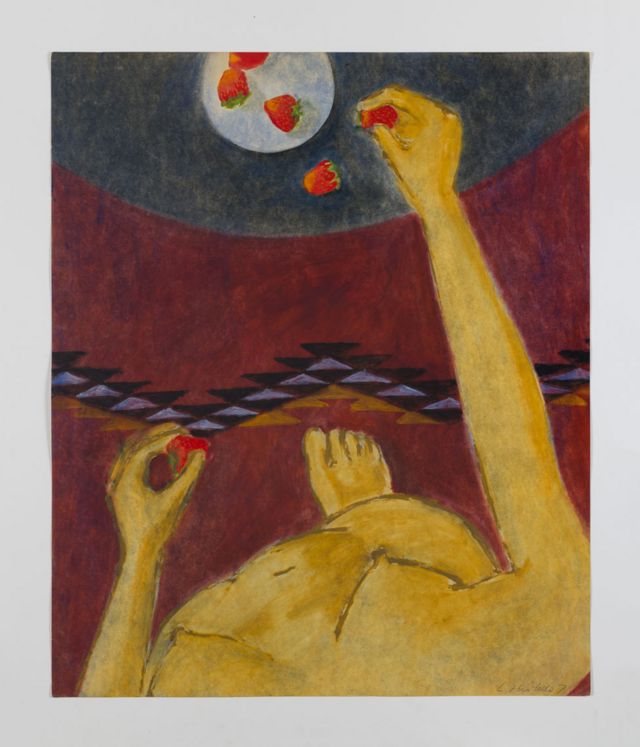 Luchita Hurtado, Sin titulo, 1971, Hauser & Wirth Collection, Switzerland, © Luchita Hurtado. Cortesía de la artista y Hauser & Wirth, Foto: Jeff McLane