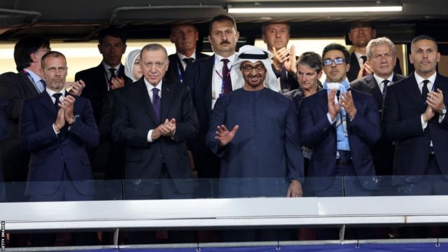 Sheikh Mansour na Khaldoon Al Mubarak