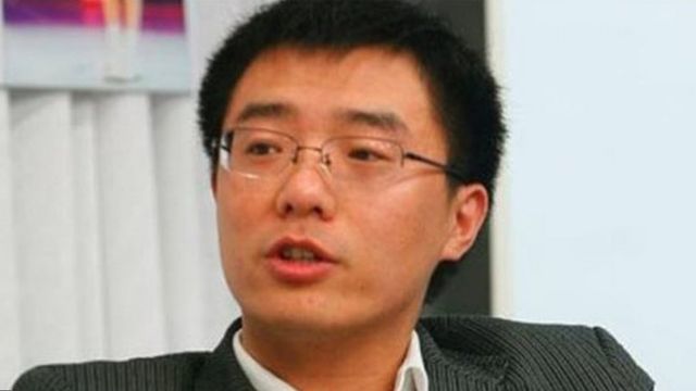 賈葭氏の失踪を報じる香港の日刊紙「蘋果日報」