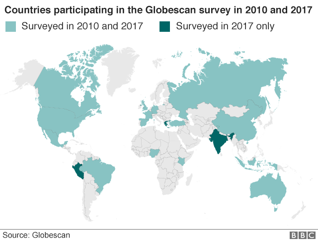 Map of world graphic