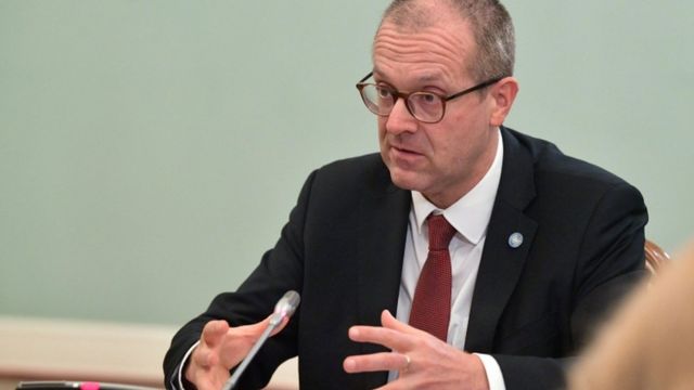 Hans Kluge, the WHO's Europe director