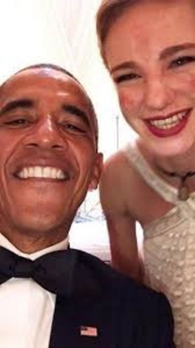 Selfie com Obama