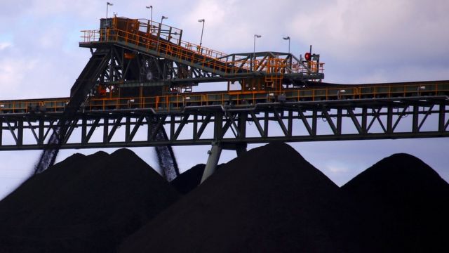 煤矿是澳洲其中一种主要出口货物。