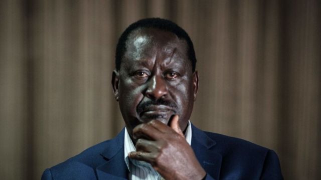 Kenya Raila Odinga Must Do Swear In As President Opposition Bbc News Pidgin