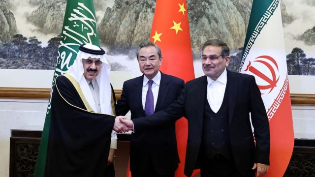 إيران السعودية الصين