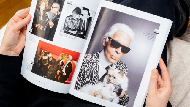 Louis Vuitton on X: What did Choupette whisper to Karl Lagerfeld